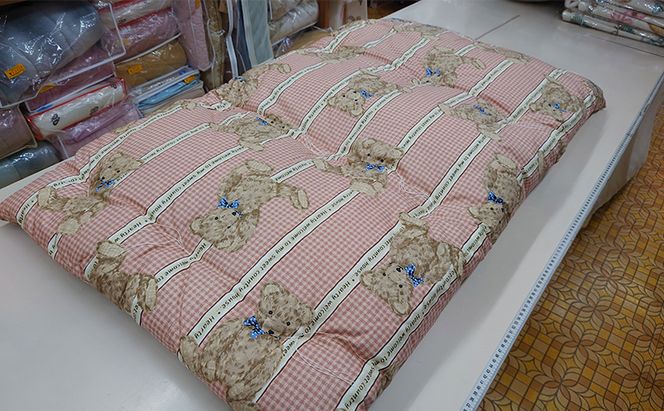 木綿 和布団 お昼寝 敷き布団 敷きカバー 2点 セット ふとん フトン カバー 布団 寝具 子ども キッズ ベビー 