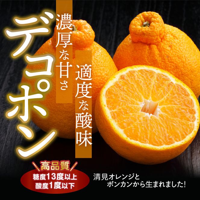 U6300_【2027年先行予約】デコポン 秀品 18玉～24玉 和歌山県有田産