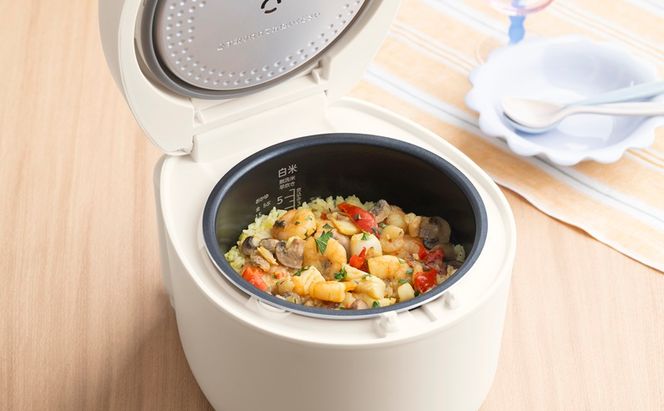 IHジャー炊飯器 5.5合 RC-ILA50-W ホワイト 炊飯器 5.5合 5合炊き ih アイリスオーヤマ おしゃれ 銘柄炊き 省エネモード パン ケーキ 一人暮らし 炊飯ジャー
