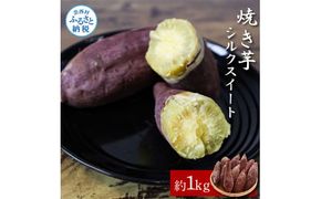 【CF-R7hbk】焼き芋シルクスイート 約1kg 約1キロ 3パック サツマイモ さつまいも やきいも 焼き芋 やき芋 焼きいも おやつ お菓子 和菓子 和スイーツ デザート 甘い 美味しい おいしい 国産