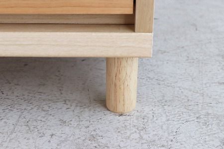 【東馬家具】チプレ 40チェスト【天然 ヒノキ シンプル 国産 自然素材 安心 安全 品質 ナチュラル 収納力 インテリア 完成品 脚のみ取付】(H060631)