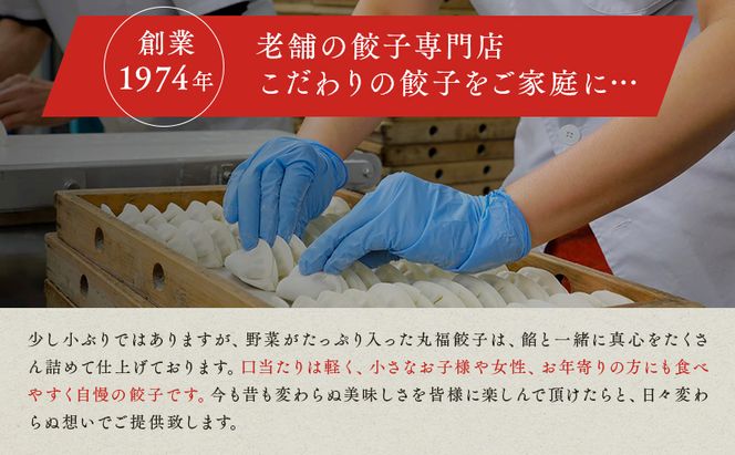 餃子 リピーター続出！ 遠州名物 丸福の餃子 タレ付き ぎょうざ ギョーザ ギョウザ 惣菜 おかず 中華 点心 加工食品 冷凍 静岡 