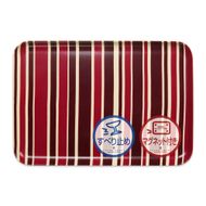 TATSU-CRAFT マグネットトレー M 33cm トリノストライプ RD レッド すべり止め付き ［Tk1088］ 303446_DA90818VC03