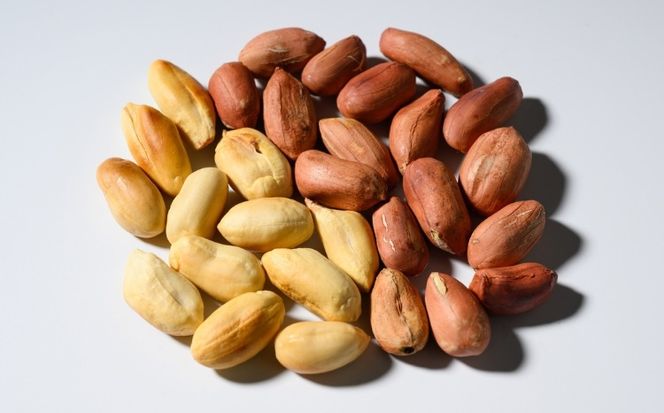 焙煎落花生 おおまさり 約400g | らっかせい ピーナッツ おつまみ 鹿沼市 農家直送 ※北海道・沖縄・離島への配送不可