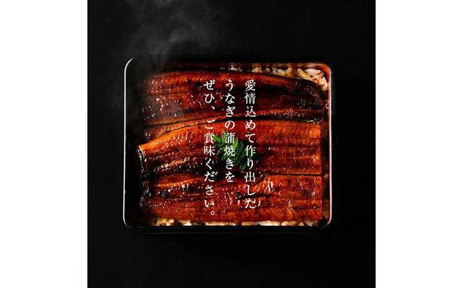 【志布志市人気No.1お礼の品】霧島湧水鰻の蒲焼き 140g以上×2尾＜計280g以上＞ a1-157