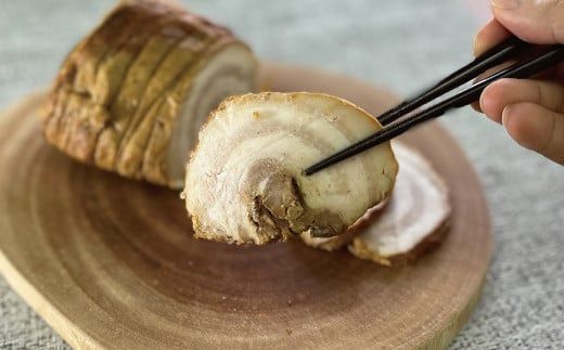 上州もち豚　焼豚 / バラ 肉  ロース 特製 チャーシュー 豚肉 豚 脂 ブロック 塊 ラーメン 焼き豚 煮豚 【sim203B】