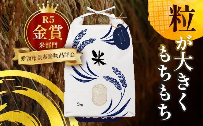 令和6年産　新米　愛知県産にこまる　白米5kg　特別栽培米　ご飯　精米／戸典オペレーター[AECT016]