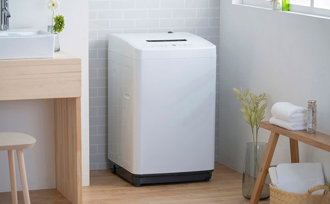 洗濯機 全自動洗濯機 6.0kg IAW-T606-W ホワイト アイリスオーヤマ 縦型 縦型洗濯機 小型 コンパクト 上開き 予約タイマー チャイルドロック 新生活 一人暮らし