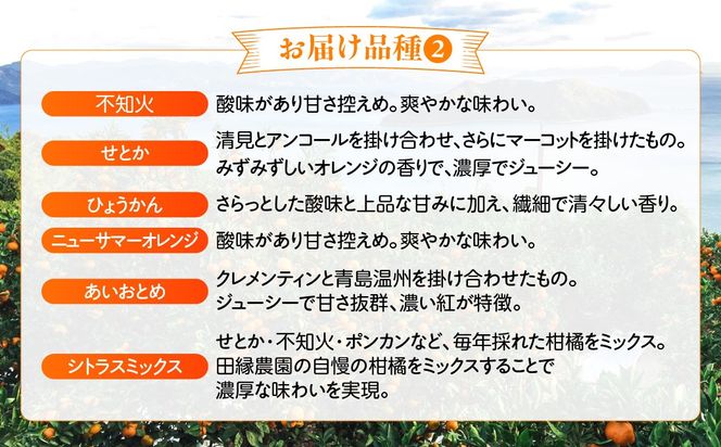 【先行受付】【数量限定】【愛媛県産】田縁農園の無添加100% ストレートジュース12種おまかせセット 720ml 全12種（2026年1月より順次発送） IKTA013