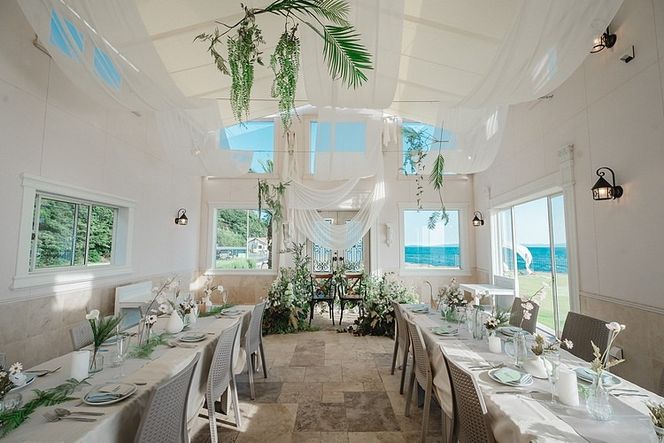 【ウッドデザインパーク野間店】3月から11月休日祝日ウェディング会場貸出プラン ※離島への配送不可