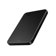 SMARTCOBY SLIM 5K(ブラック)| モバイルバッテリー 5000mAh ワイヤレス充電 Qi2対応 MagSafe対応スマホ対応 [薄さ8.7mm] 軽量 小型 薄型 USB-C 15W [2524]