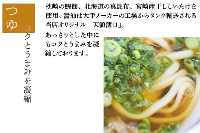 うどん 生麺 天領うどん つゆ ねぎ 揚げ玉 付き 6人前 セット [天領うどん本店 宮崎県 日向市 452061557] ウドン 釜揚げ 釜揚げうどん
