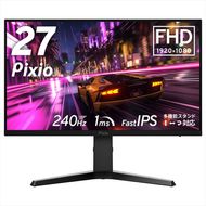 210-3383　Pixio ゲーミングモニター 27インチ FHD 240Hz IPS ブラック/黒 PX279PN【 神奈川県 小田原市 】