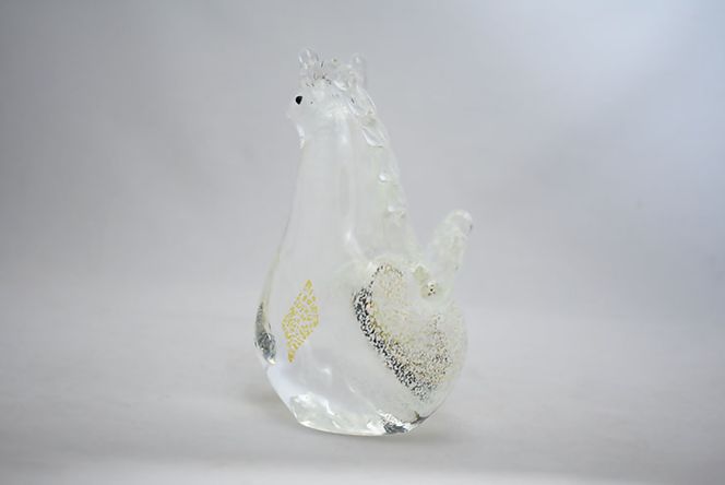 【期間限定】干支 午 白 SE-073【粋工房】_HA1875