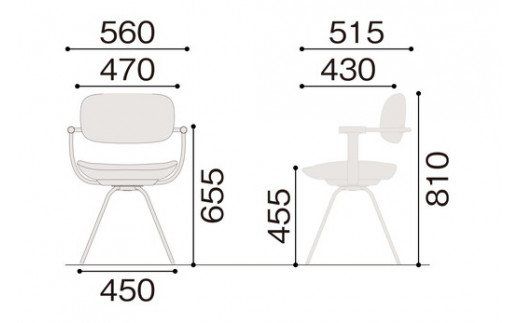 イトーキ バーテブラ03 （vertebra03）ワークチェア【 お客様組立品 ( かんたん組立 ) /   4本脚 回転 本体：L4/ペールオリーブ CD張地：H9/エクリュベージュ / 柴田文江氏デザイン / 日本製 】  オフィスチェア デスクチェア ダイニングチェア KG-855CD-L4H9CF (KG-855CD-L4H9C)【EI008W】