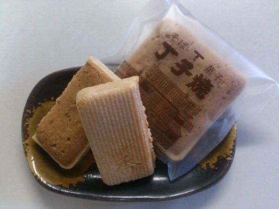 そば菓子　丁子焼　5個入 信州 土産 ご当地 お取り寄せ 和菓子 スイーツ お菓子 焼菓子 チョコレート 