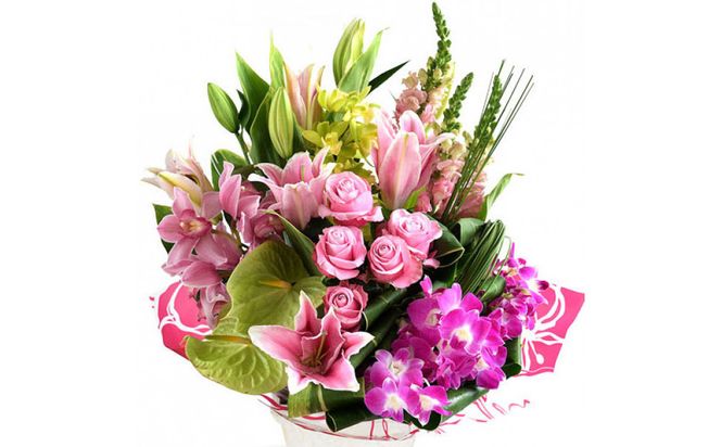 【母の日】上品でキレイめテイストのこだわりアレンジ エタンセル ピンク系＜お届け日：2026年5/4～5/10 当店おまかせ ＞母の日カード付き【 母の日 ギフト アレンジ 花 贈り物 大阪府 門真市 】 272230_BG152