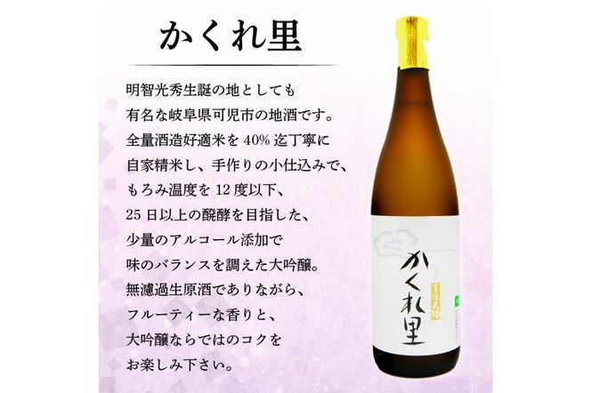 可児市の美味しい地酒Eセット　美濃天狗大吟醸　夢の18本セット【0026-009】