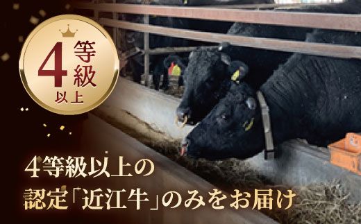 【４等級以上の未経産牝牛限定】近江牛肩ロースすき焼き【500g】【AF03W】（滋賀県　近江八幡市）