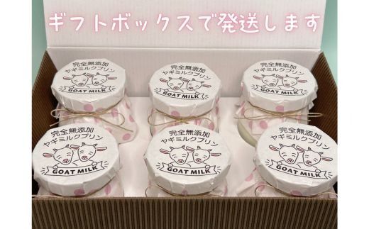 完全無添加ヤギミルクプリン (6個入り) プリン | ぷりん ヤギミルクプリン ヤギミルク 菓子 スイーツ デザート お菓子 洋菓子 手作り 6個 愛知県 美浜町 冷凍 ※離島への配送不可