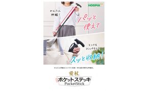 愛杖　ポケットステッキPS-6　藤色 141305_LY01VC04