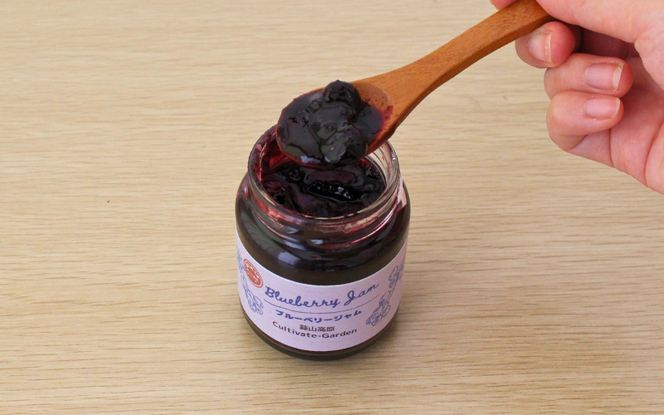 蒜山高原のブルーベリージャム 140g×3個 / ブルーベリー フルーツ ジャム 蒜山高原 岡山県 真庭市 蒜山 プレゼント ギフト 【kbkb004-01】