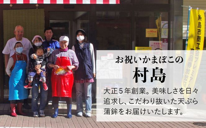 天ぷら 蒲鉾 詰め合わせ (15種32点) Dセット 糸島市 / 村島蒲鉾店 惣菜 かまぼこ [AHH010] 蒲鉾 天ぷら 鯛蒲鉾 板蒲鉾 紅白 祝い イカ天 海鮮天 紅