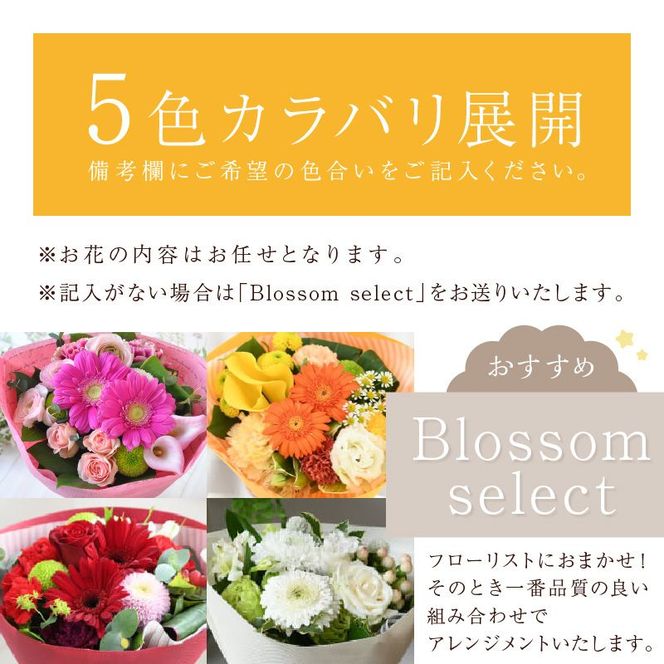 【そのまま飾れるブーケ】フレンチブーケ(Sサイズ)【5色カラバリ展開】【2401U03803】