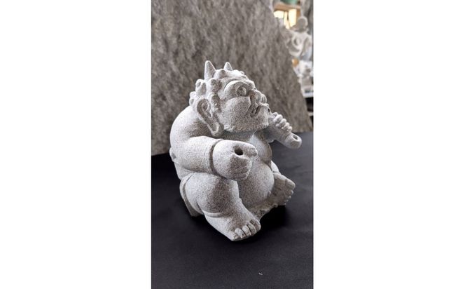 庵治石「鬼っこ」やるっ鬼 372013_GH018