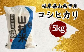 山県市産 コシヒカリ 5kg（5kg×1袋）（白米） [No.794]
