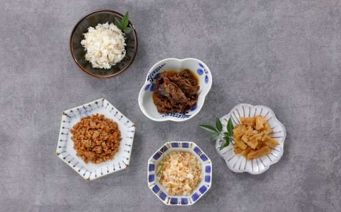 仕出しふか田 ご飯のお供瓶詰アソート5本セット【仕出し ふか田】_HA1382
