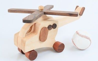 日本製!!｢優しい木の玩具 ヘリコプター｣ 1個  G-238