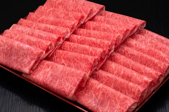 肉 博多和牛 ロースうす切り 500g 2p 計 1kg 12回 定期便 総計 12kg [久田精肉店 福岡県 宇美町 um40bsi440039] 牛肉 牛 ロース うす切り すき焼き しゃぶしゃぶ 冷凍