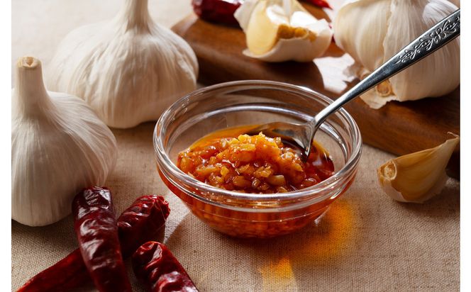 自然風土 香川産にんにくオリーブオイルギフト（調味料セット）各115ｇ 372013_KE016