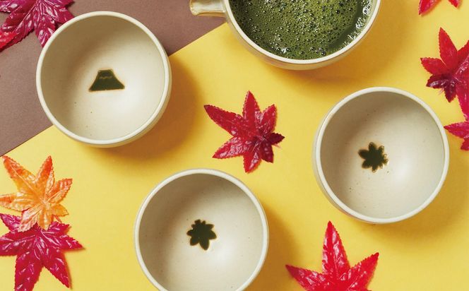 【fuuu】茶かざり抹茶碗 桐箱入〈梅白色〉｜京都 清水焼 抹茶椀 人気 おしゃれ [ 京焼 窯元 陶謙窯 抹茶椀 おしゃれ 人気 おすすめ お茶 抹茶 茶道 茶道具 ギフト プレゼント お取り寄せ 通販 送料無料 ふるさと納税 ]	 261009_B-XV02VC03