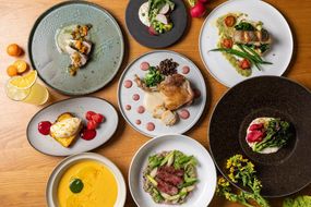 【エースホテル京都／KOSA】レストランチケット/当プランオリジナル特別コース(ランチまたはディナー2名分)［ 京都 シアトル発 ホテル ニューアメリカン料理 レストラン 食事券 人気 おすすめ チケット 利用券 新風館 宿泊 観光 旅行 ふるさと納税 ］ 261009_A-LA090