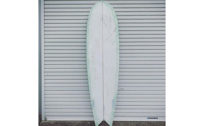サーフボード Kei okuda shape fishimmons 7'4 サーフィン ボード マリンスポーツ スポーツ スポーツ用品