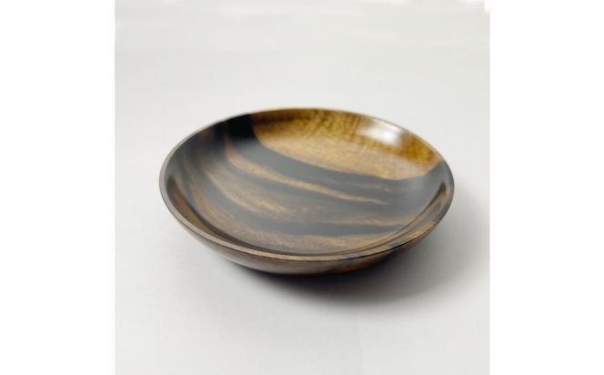 黒柿　豆皿　１枚　（9.5cm） 322032_BG041