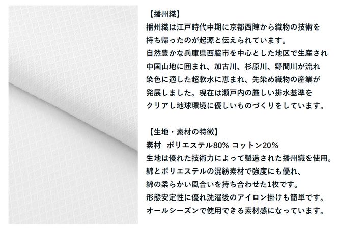 洋服の青山シャツ×播州織（メンズ・フォーマルスタンダード・1着）(1)TTCV-248オラーニシャツ　15-13-(1)