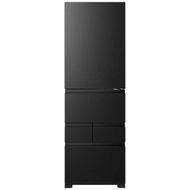 ハイセンス  【標準設置費込み】冷蔵庫 5ドア 450L 右開き 真ん中野菜室 Connect Life 幅59.8cm ブラッシュドメタルブラック HR-DCH450KK 【 家電 人気 おすすめ 】 【kw0085-0099】