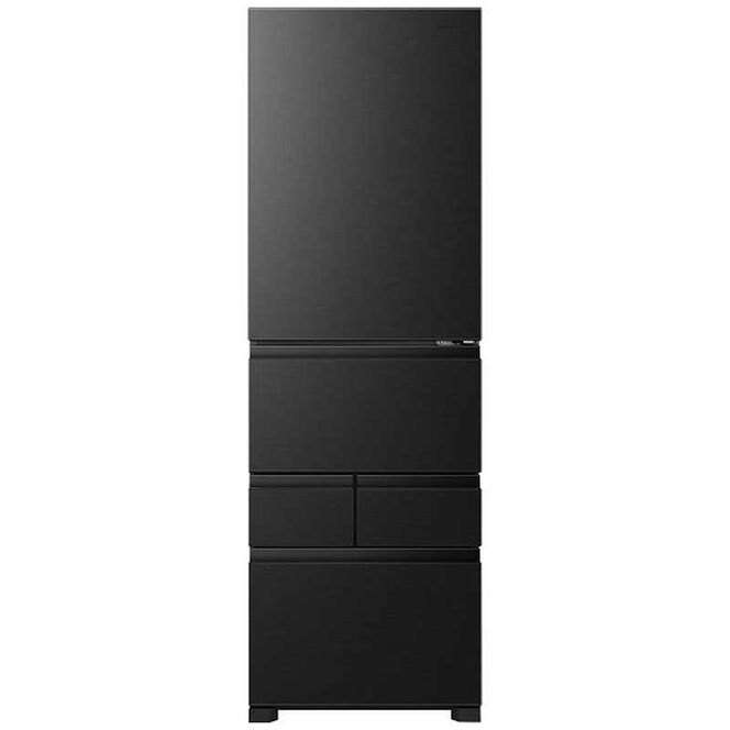 ハイセンス  【標準設置費込み】冷蔵庫 5ドア 450L 右開き 真ん中野菜室 Connect Life 幅59.8cm ブラッシュドメタルブラック HR-DCH450KK 【 家電 人気 おすすめ 】 【kw0085-0099】
