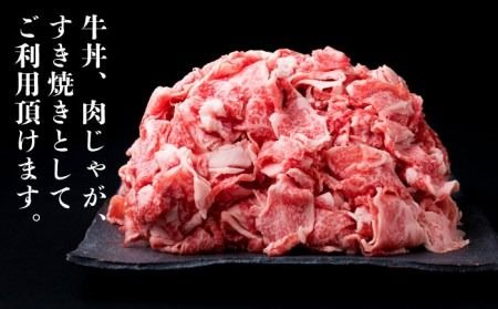 【全12回定期便】A4～A5ランク 博多和牛 切り落とし 1kg （250g×4P） 切り落し《糸島》【糸島ミートデリ工房】 [ACA191] 和牛 牛肉 牛丼 BBQ すき焼き 焼きしゃぶ 肉じゃが 小分け 国産 定期便