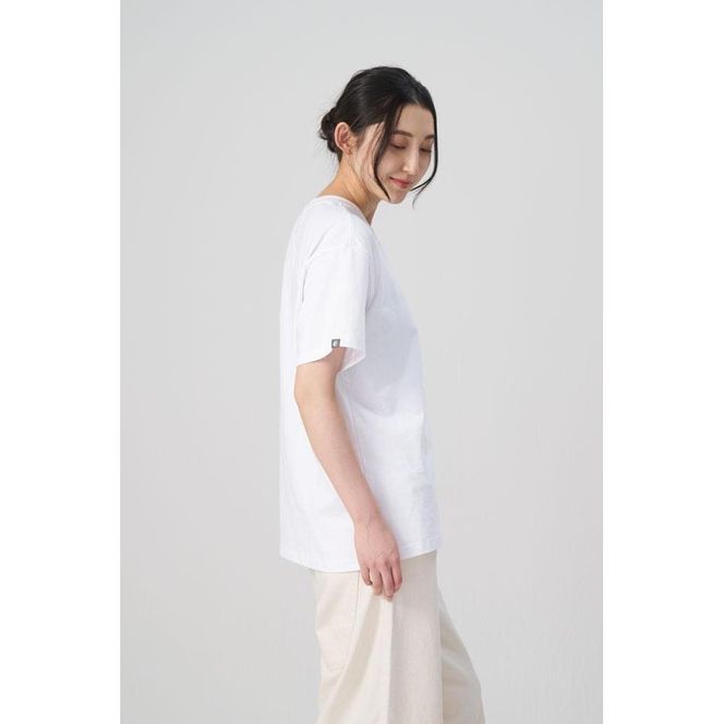 【数量限定】リライブシャツプレミアム/コットン/ロゴ有/ホワイト（Sサイズ）【ファッション 服 Tシャツ カットソー 衣料 トップス 女 男 スポーツ ゴルフ ウェア アウトドア 仙台市 リラックス カジュアル シンプル トレンド 春 夏 秋 冬 メンズ レディース ユニセックス】 041009_ES001VC02