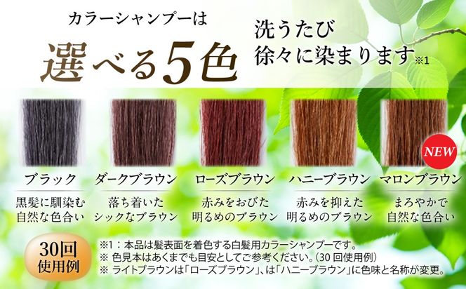 【4本入】［白髪用］ 利尻カラーシャンプー 大容量サイズ 糸島市 / 株式会社ピュール ヘアケア シャンプー [AZA067] シャンプー 白髪染め カラーシャンプー 無添加 ノンシリコン 大容量