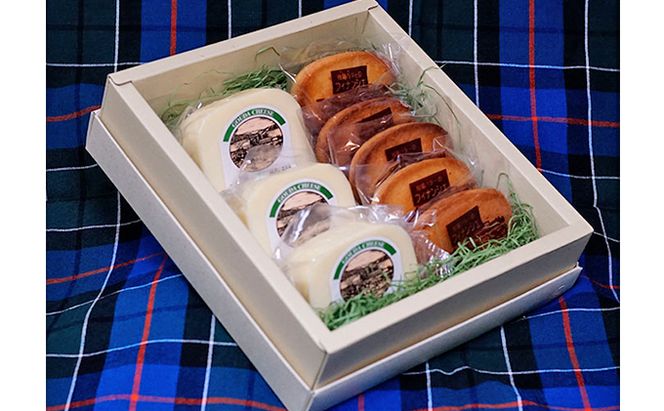 牧場バターのフィナンシェ　森高牧場チーズ　2種セット  北海道 牛乳 ミルク 乳製品 チーズ お菓子 フィナンシェ 加工食品 焼菓子 