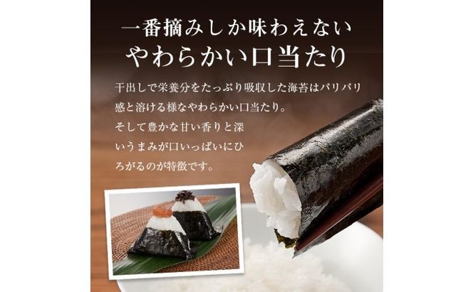 福岡有明のり 有明海産 一番摘み 大丸ボトル 味海苔 10切80枚 4本セット