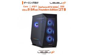 パソコン工房 4年間物損保証 ミドルタワーゲーミングPC Core Ultra 9/5090 Founders Edition/No.413 322032_EE163