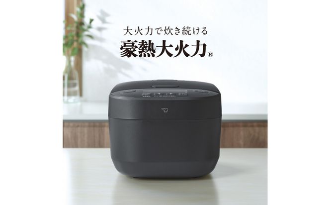 象印 圧力IH炊飯ジャー 5.5合炊き ( 炊飯器 ) 「 極め炊き 」 NWYD10-BA ブラック 272183_AK105