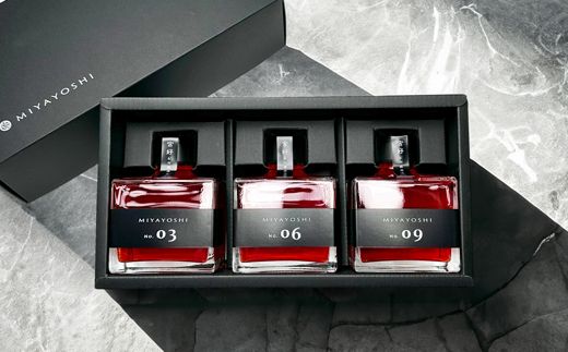 MIYAYOSHI BLACK LABEL No.03 No.06 No.09 small bottle 3P SET（A971-3）
