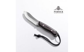 【FEDECA】ブッシュクラフトナイフ名栗黒檀 001231